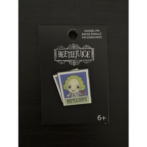 Loungefly Beetlejuice Polaroid Portrait Enamel Pin